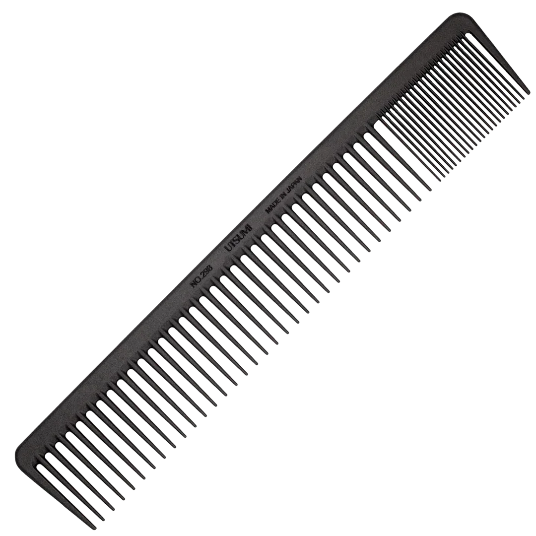 10" Comb #298 Black by Utsumi