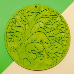 Tree of Life Enrichment Lick Mat with Suction Cups (Made in the USA)