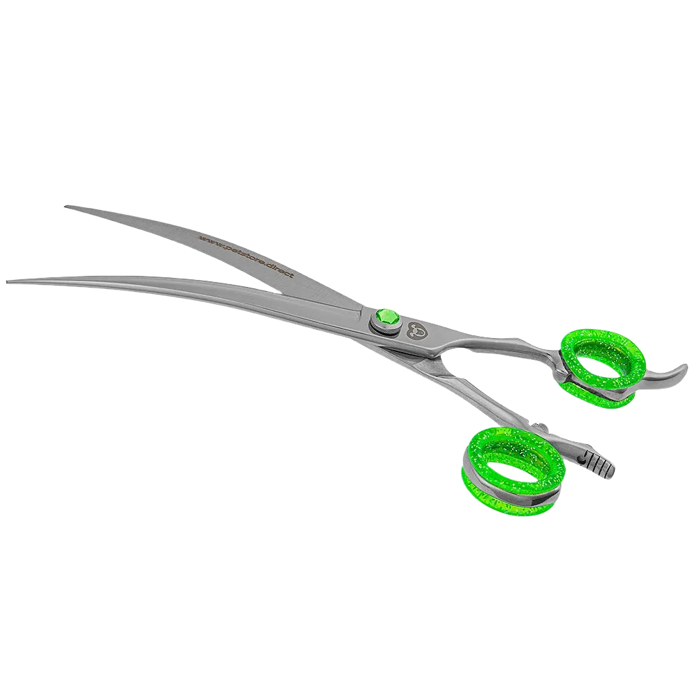 8" Senna Swivel Curved Shears by PetStore.Direct