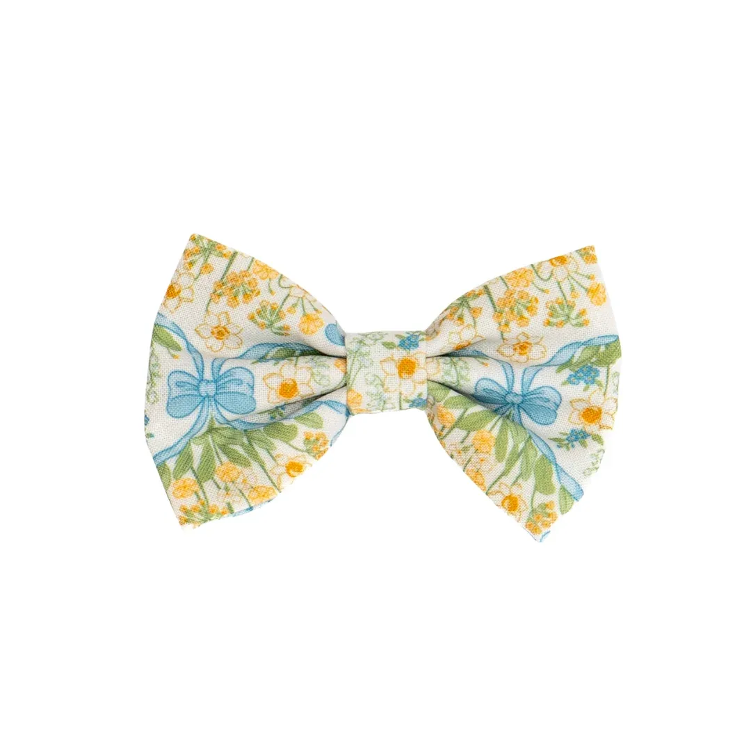 Sunshine and Daffodils Cat (& Small Dog) Bow Tie