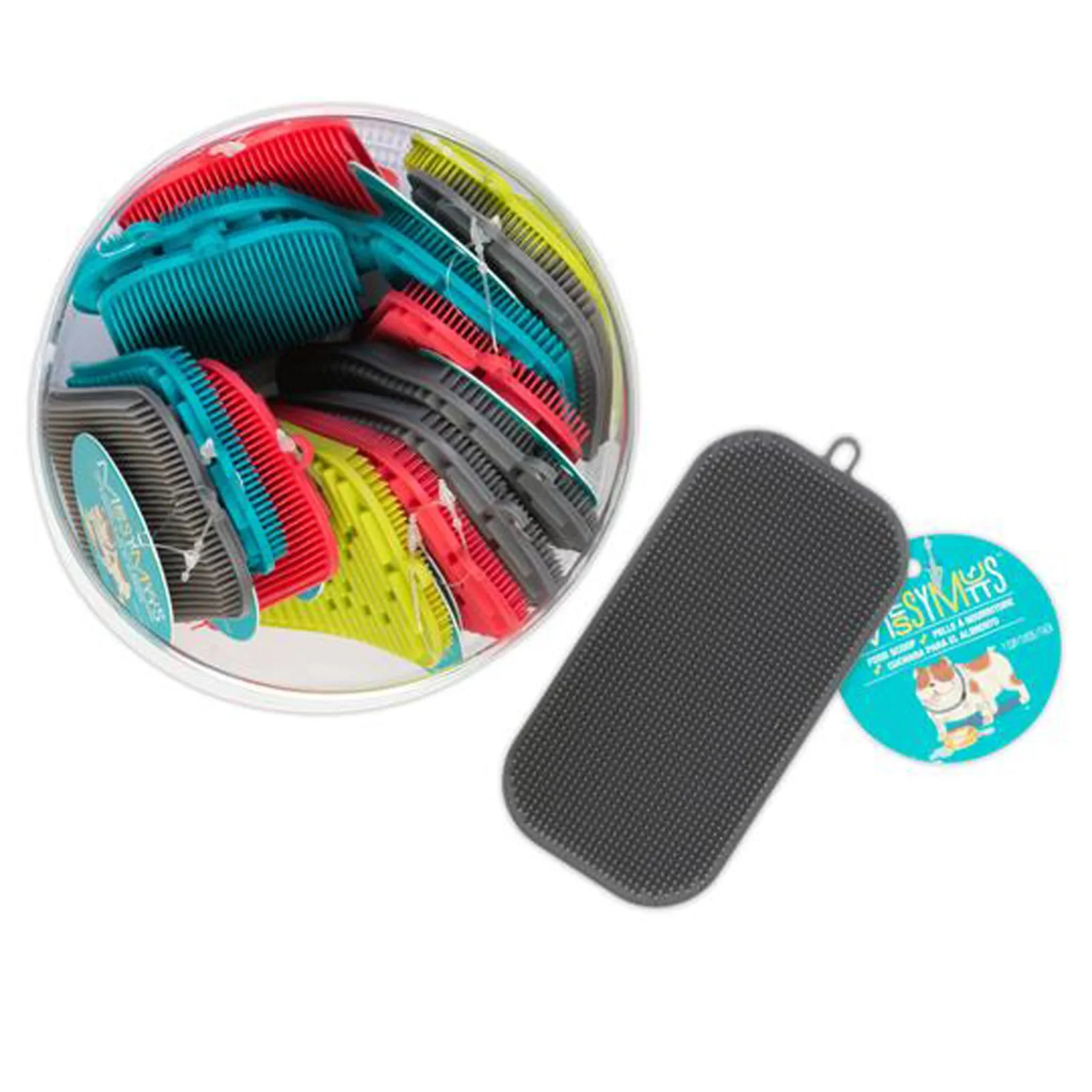Messy Mutts Dog Dual Bowl Scrubber 20 ct