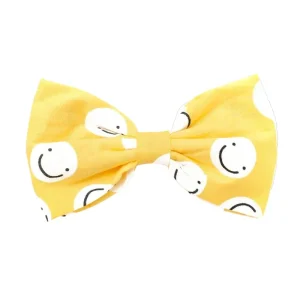 Smiley Face Dog Bow Tie (CLEARANCE)