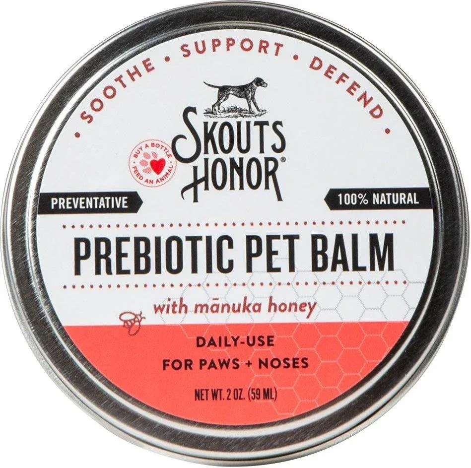 Skouts Honor Dog Prebiotic Paw Balm 2 oz