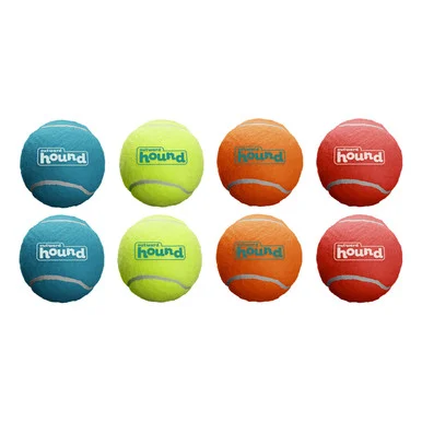 Squeaker Ballz Squeaky Tennis Balls, X-Small