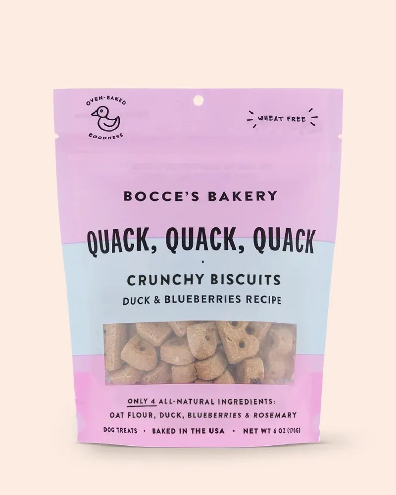 Quack Quack Quack Crunchy Dog Biscuit Treats