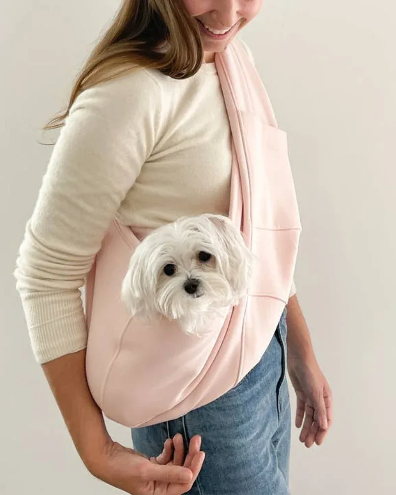 Basic Dog Sling in Pink
