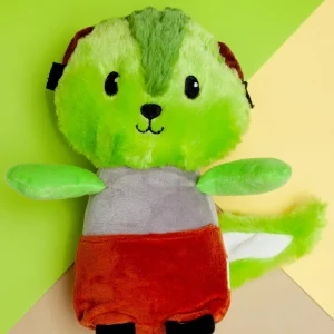Frankenstein Skunk Squeaky Plush Dog Toy