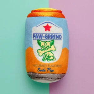Pawgrrino Plush Squeaky Dog Toy