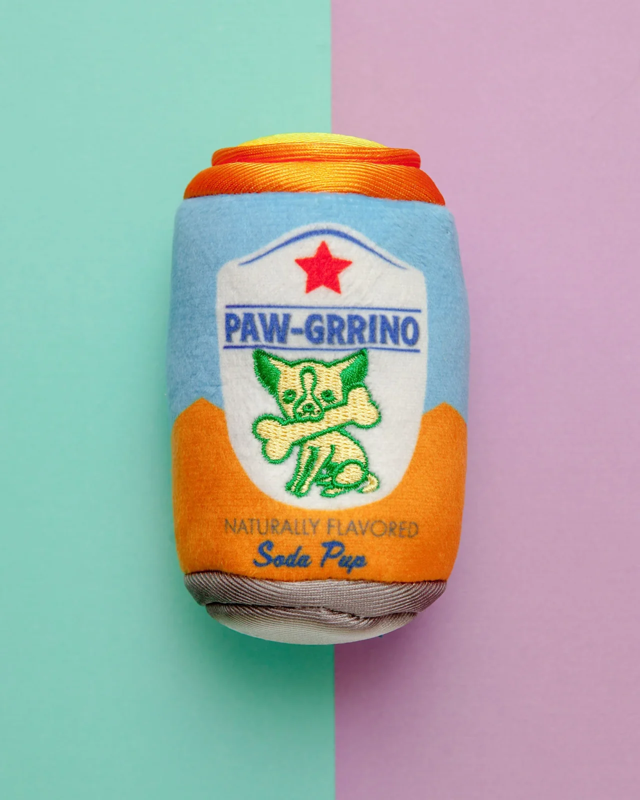 Pawgrrino Plush Squeaky Dog Toy