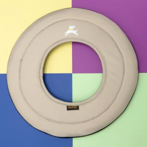Super Flyer Dog Disc Toy in Con Leche