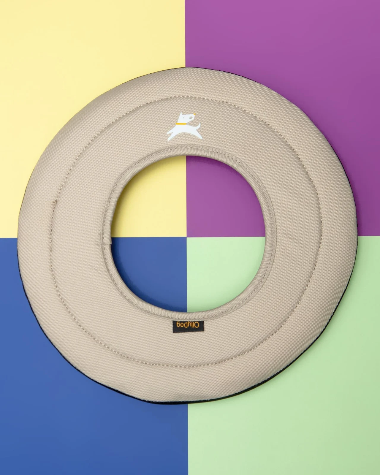 Super Flyer Dog Disc Toy in Con Leche