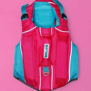 Monterey Bay Offshore Dog Life Jacket in Sunset Pink