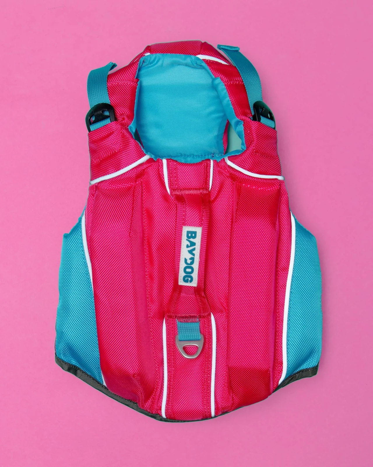 Monterey Bay Offshore Dog Life Jacket in Sunset Pink