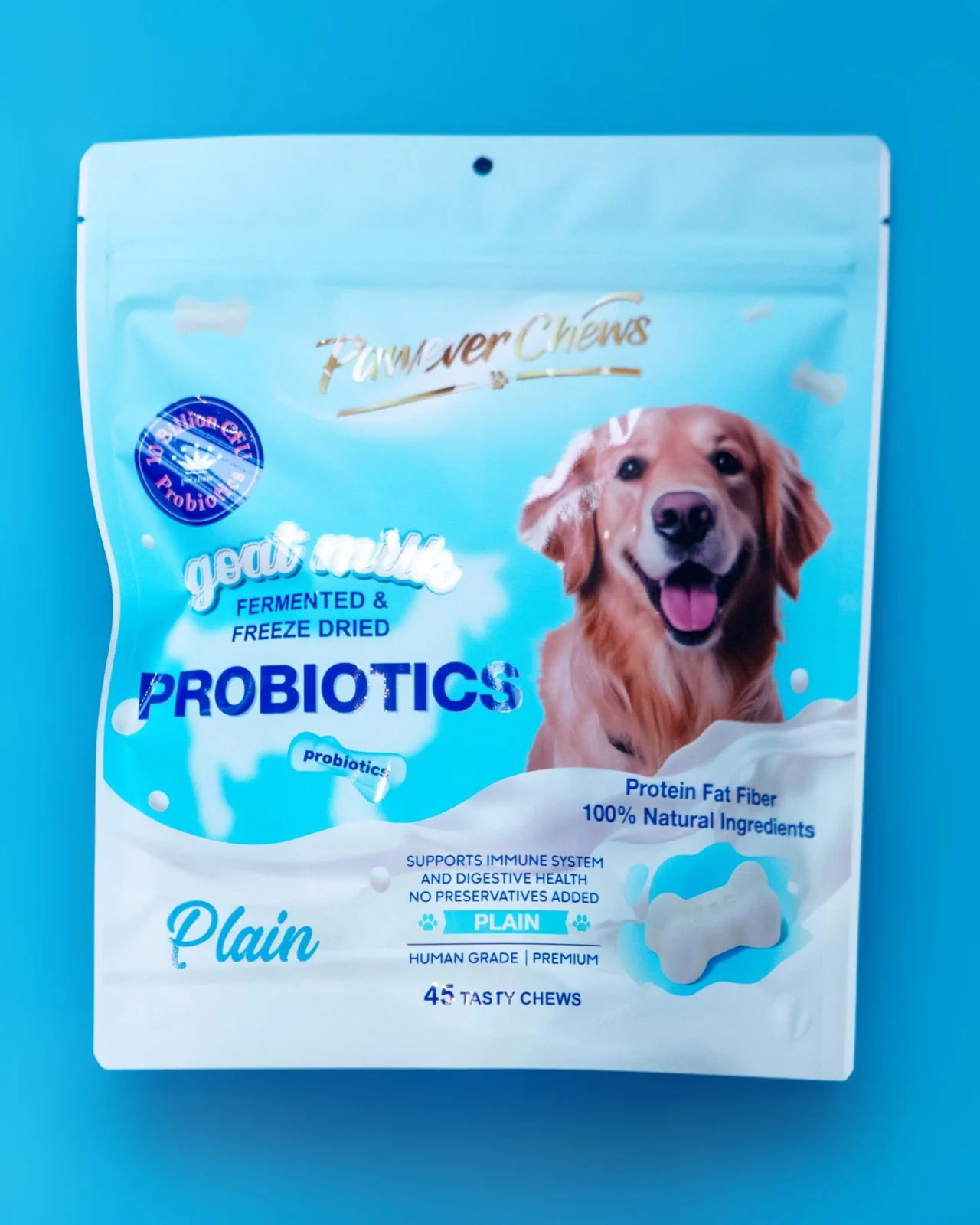Freeze-Dried Probiotic Goat Yoghurt Dog Treat (Plain)