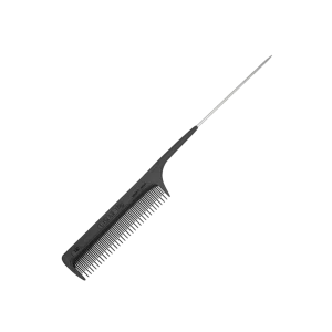 9" Rat Tail Detangling Comb #140 Black by Utsumi