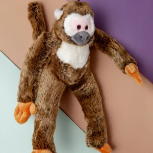 Albert the Monkey Plush Dog Toy