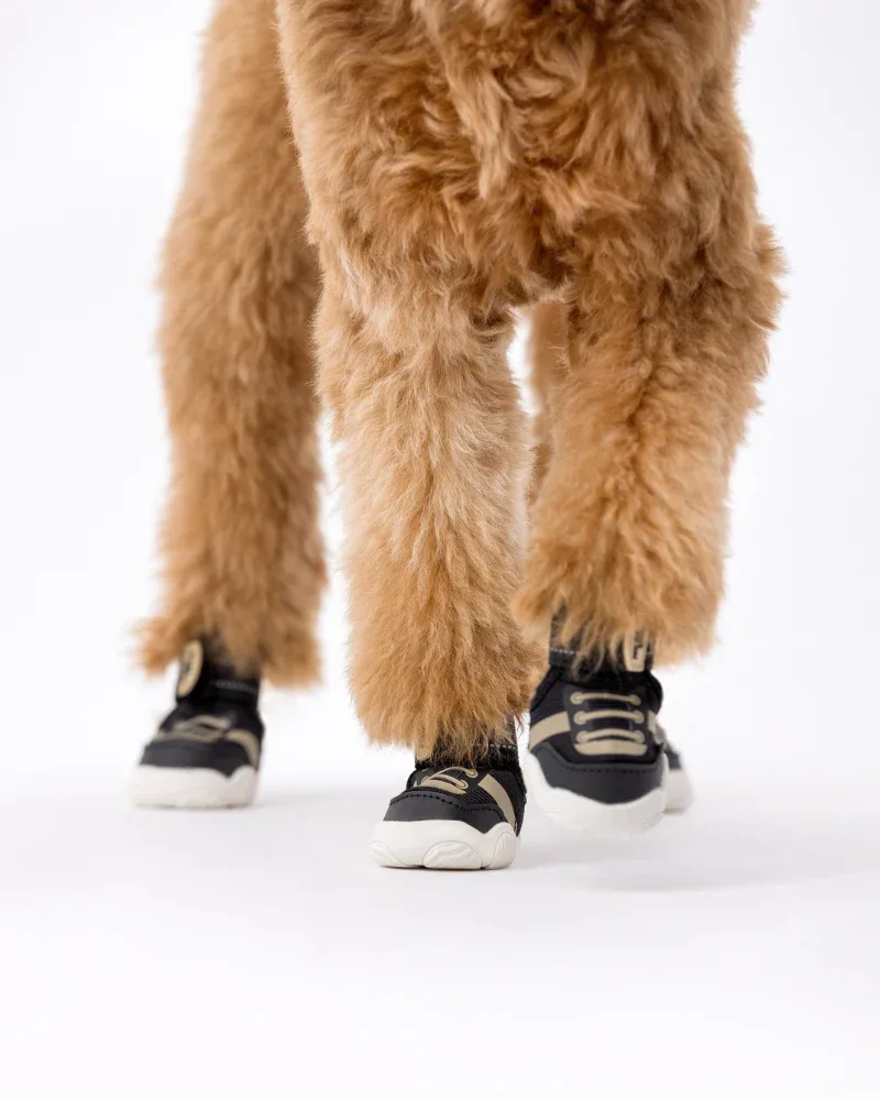 The Kai - Protective Footwear for Dogs in Black or Pink