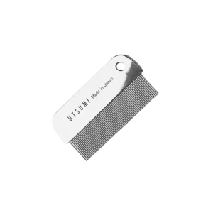 2.6" Face Comb Silver by Utsumi
