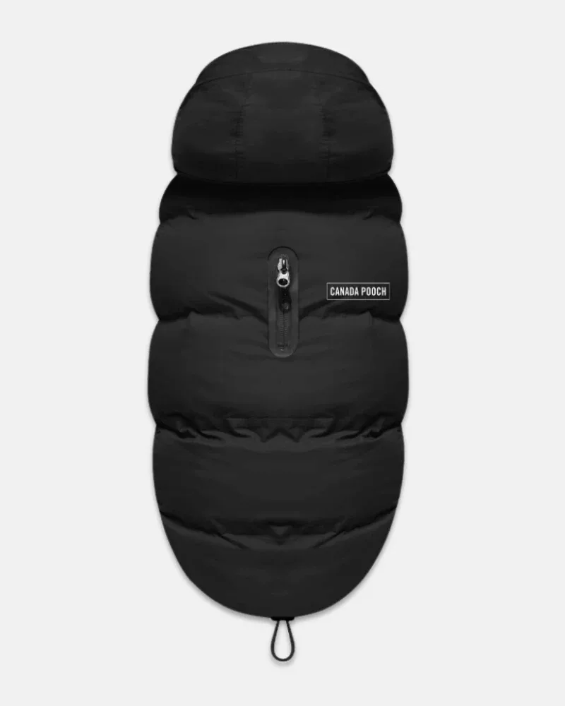 Insulated Waterproof Dog Puffer in Black (FINAL SALE)