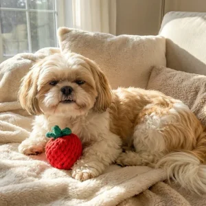 Handmade Tomato Rope Dog Toy