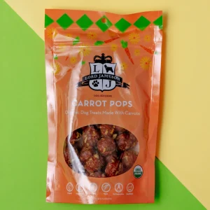 Carrot Pops Organic Dog Treats (Made in the USA)