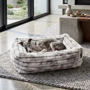 The Franklin Dog Bed (Choice of Fabrics, Direct-Ship)