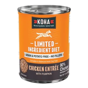 Koha Dog Grain-Free Limited Ingredient Chicken 13 oz. 12 ct