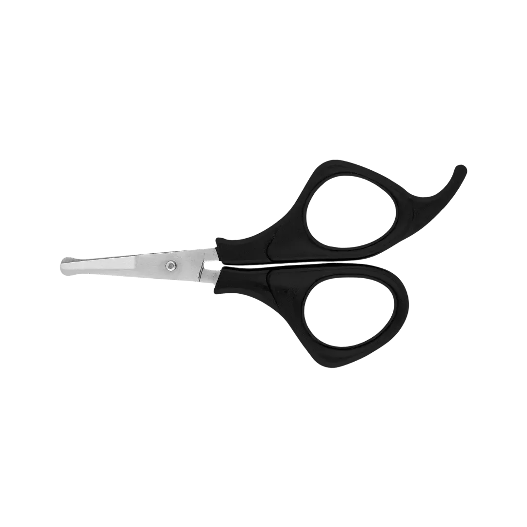 Prima 3.5" Straight Scissor Black 156 by Aaronco - Image 2