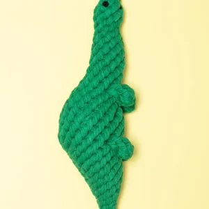 Eco-Friendly Dinosaur Rope Dog Toy