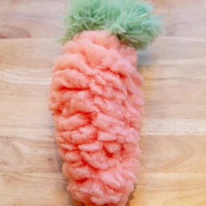 Mr. Garret Carrot Plush Dog Toy (FINAL SALE)