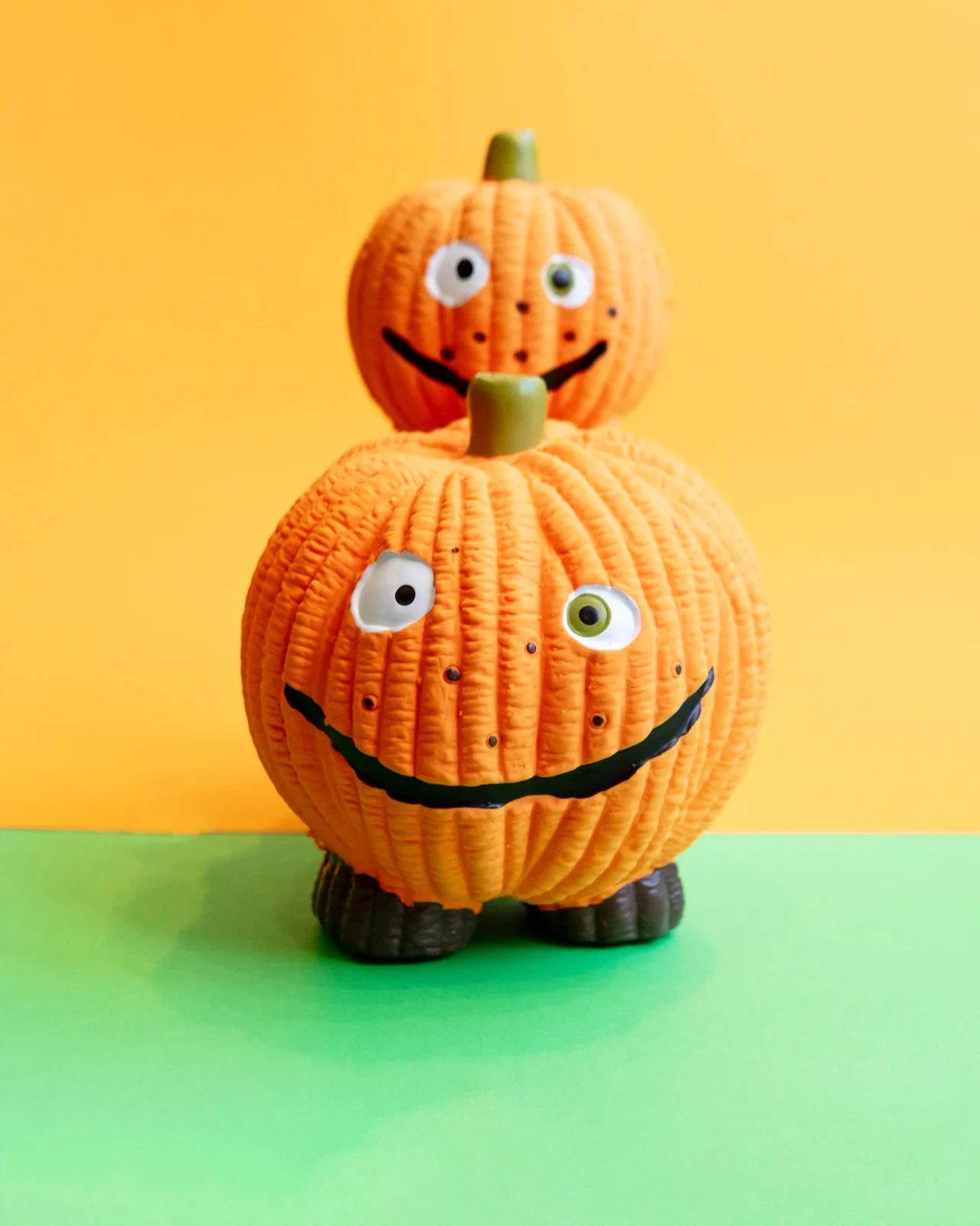 Gourdie the Pumpkin Ruff-Tex Latex Dog Ball Toy