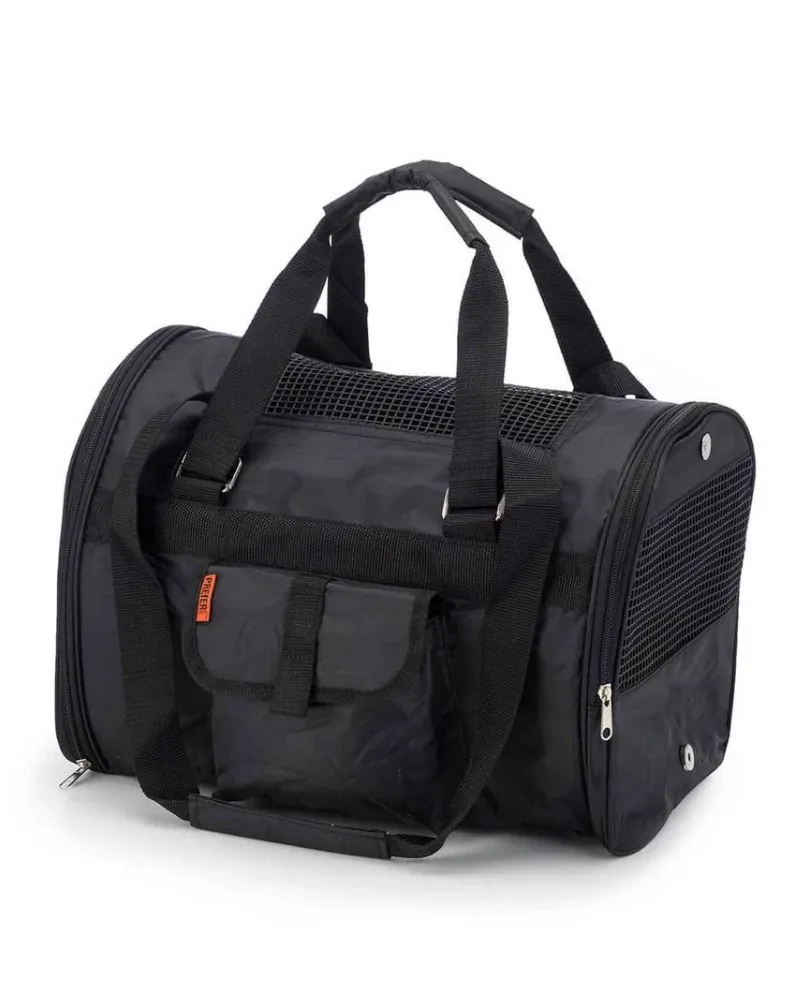 Jet Carrier Pet Carrier in Black (Airline Approved) (FINAL SALE) - Image 2