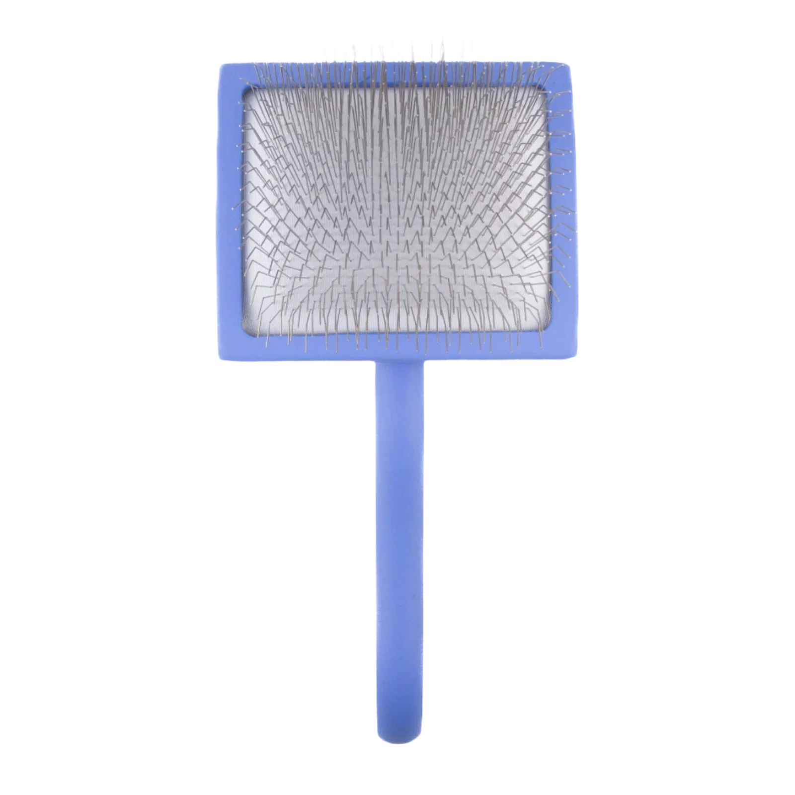 Large Curved Blue Dematting Brush by PetStore.Direct - Image 2