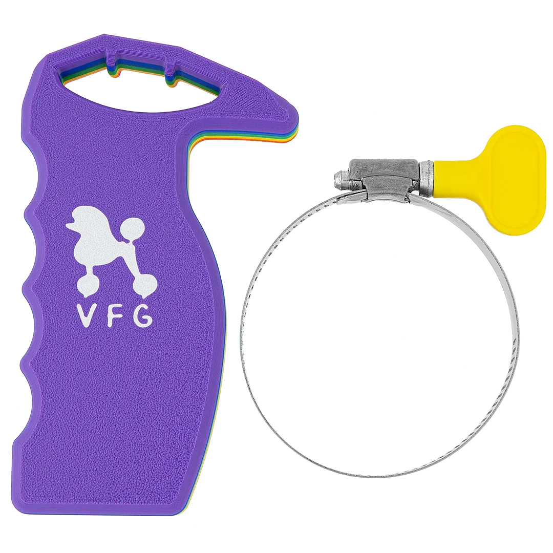 Furm Grip Dryer Handle Rainbow by Vanity Fur
