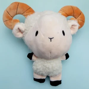Ramius the Ram Squeaker Ball Dog Toy (8")