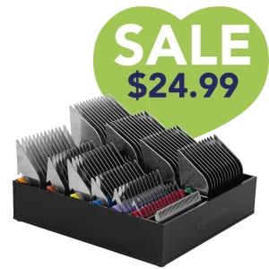 Wide Blades/Combs Guard Holder 11 Black by PetStore.Direct