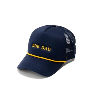 Navy Dog Dad Trucker Hat