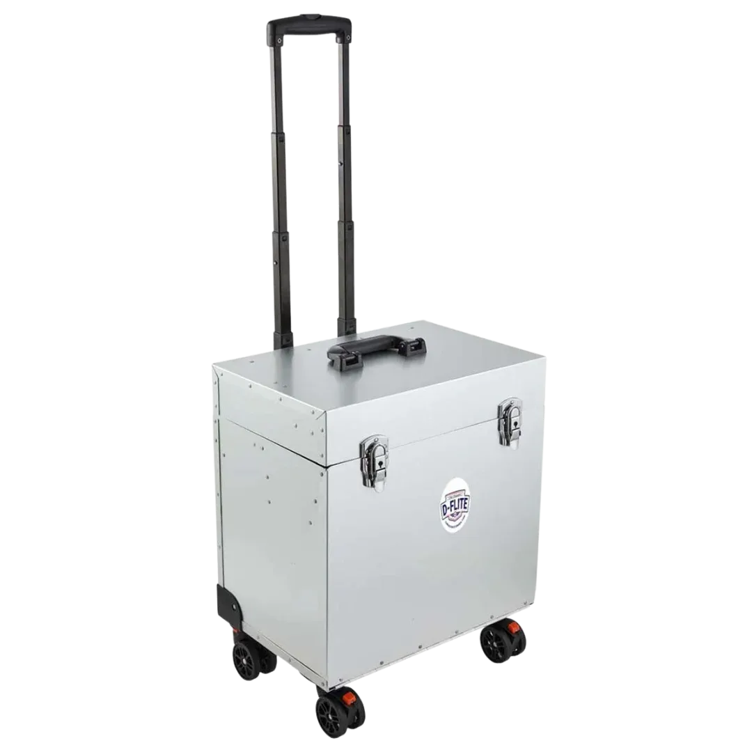 D-Flite Tack Box with wheels Silver by Chris Christensen