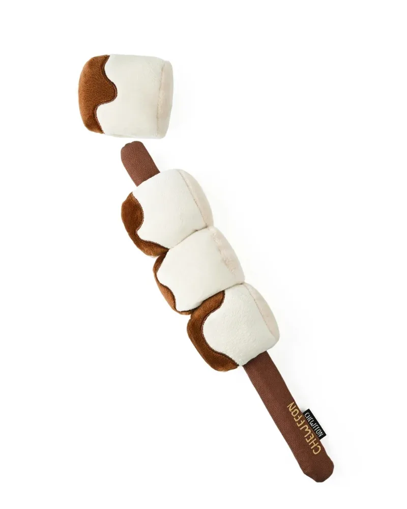 S'Mores Stick Squeaky Dog Toy