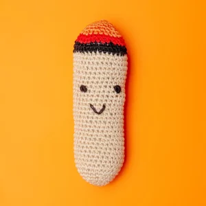 Douglas the Doobie Cotton Knit Dog Toy