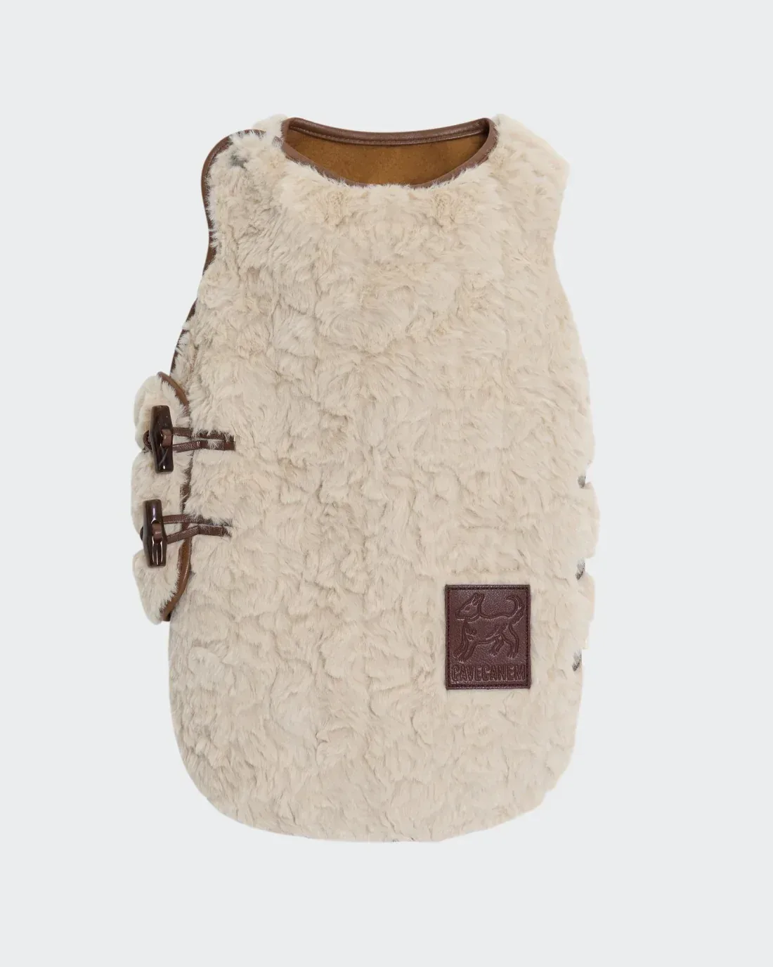 The Pastoris Luxe Faux Fur Dog Vest - Image 2