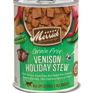 Merrick Venison Holiday Stew Canned Dog Food 12.7 oz. 12 ct