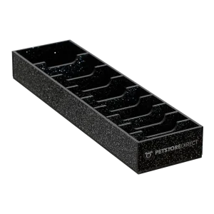 Wide 9 Blades Holder Sparkle Black by PetStore.Direct