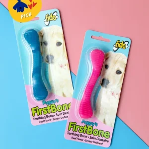 Puppy's First Bone Teething Toy (Made in the USA)