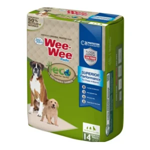 Four Paws Wee-Wee Superior Performance Bamboo Dog Pads 14ct