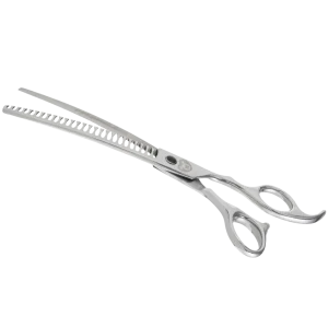 7.5" 26T Curved Texturizing Shears by PetStore.Direct