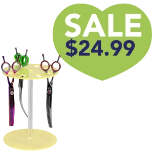 8 Scissor Tabletop Holder Yellow by PetStore.Direct
