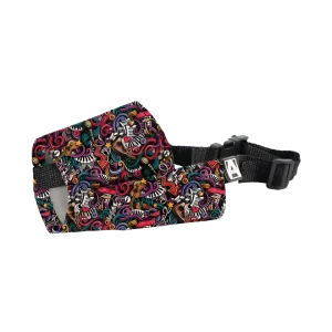 Extra Large Music Patterned Muzzle for Dogs by Artero