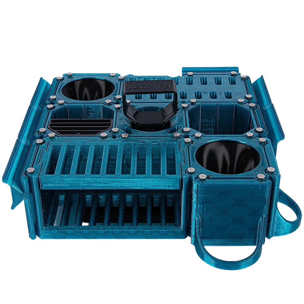 Custom Cube Tool Caddy Jolly Blue by Vanity Fur - Image 2