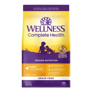 Wellness Complete Health Grain-free 22Lb Puppy Chicken Salmon